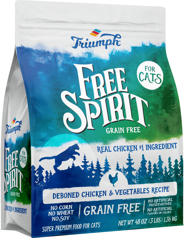 Triumph Free Spirit Grain Free Chicken & Vegetables Recipe
